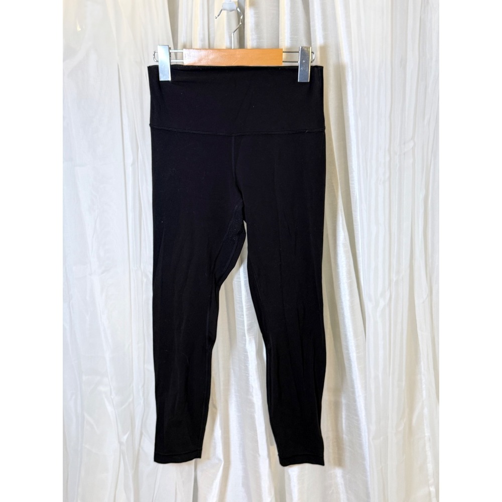 Lululemon Align Leggings Womens 6 Black High Rise 25 Inch Nulu Yoga Pants
